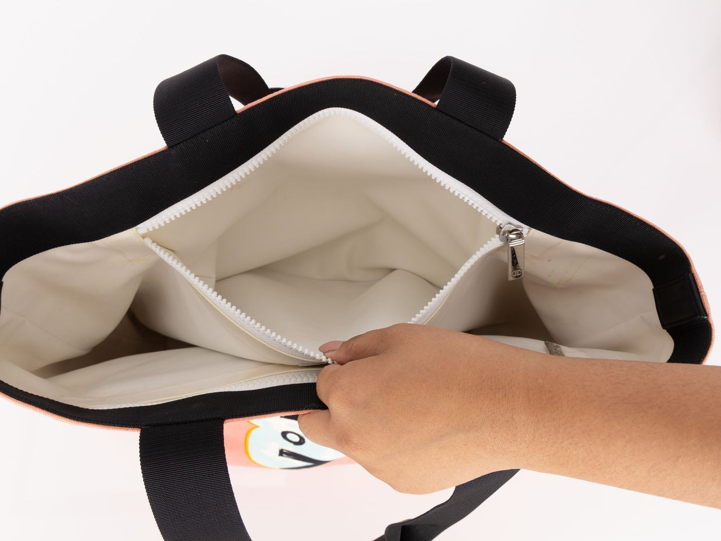 Chanel 2005 Canvas Coco Hearts Tote