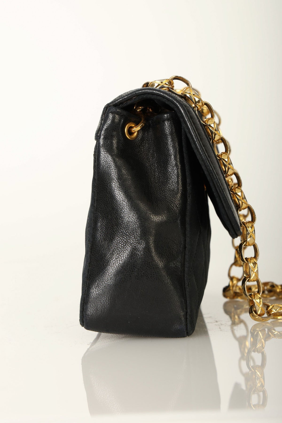 Chanel Satin & Lambskin Bijoux Mini Bag