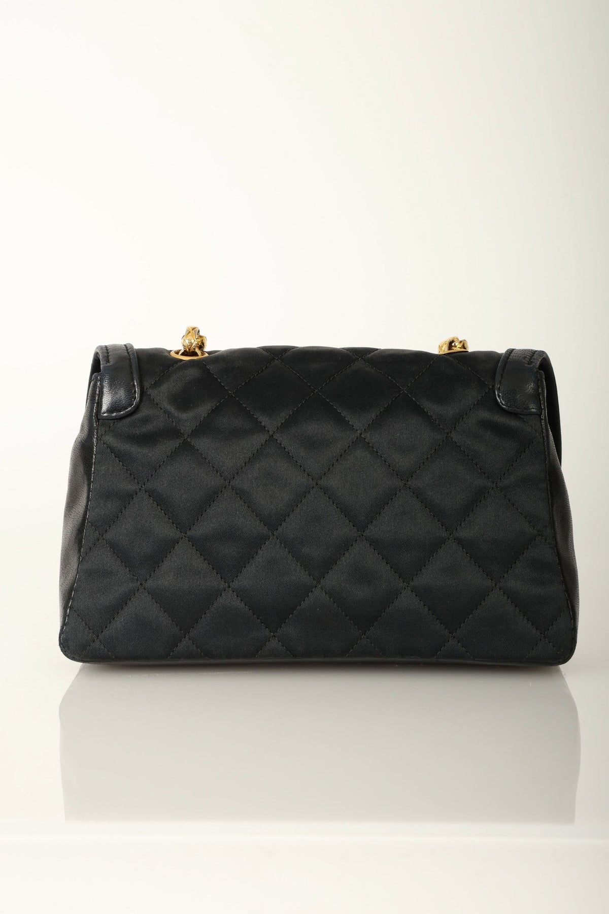 Chanel Satin & Lambskin Bijoux Mini Bag