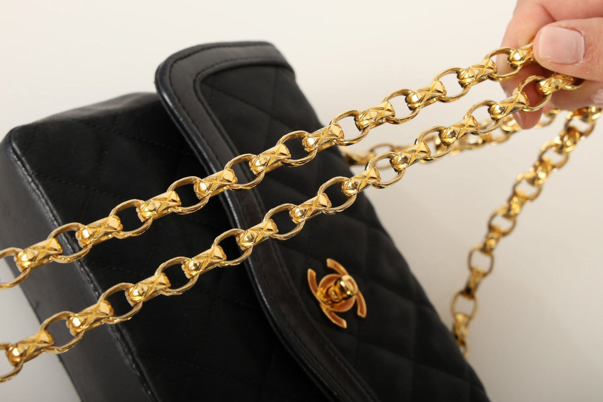 Chanel Satin & Lambskin Bijoux Mini Bag