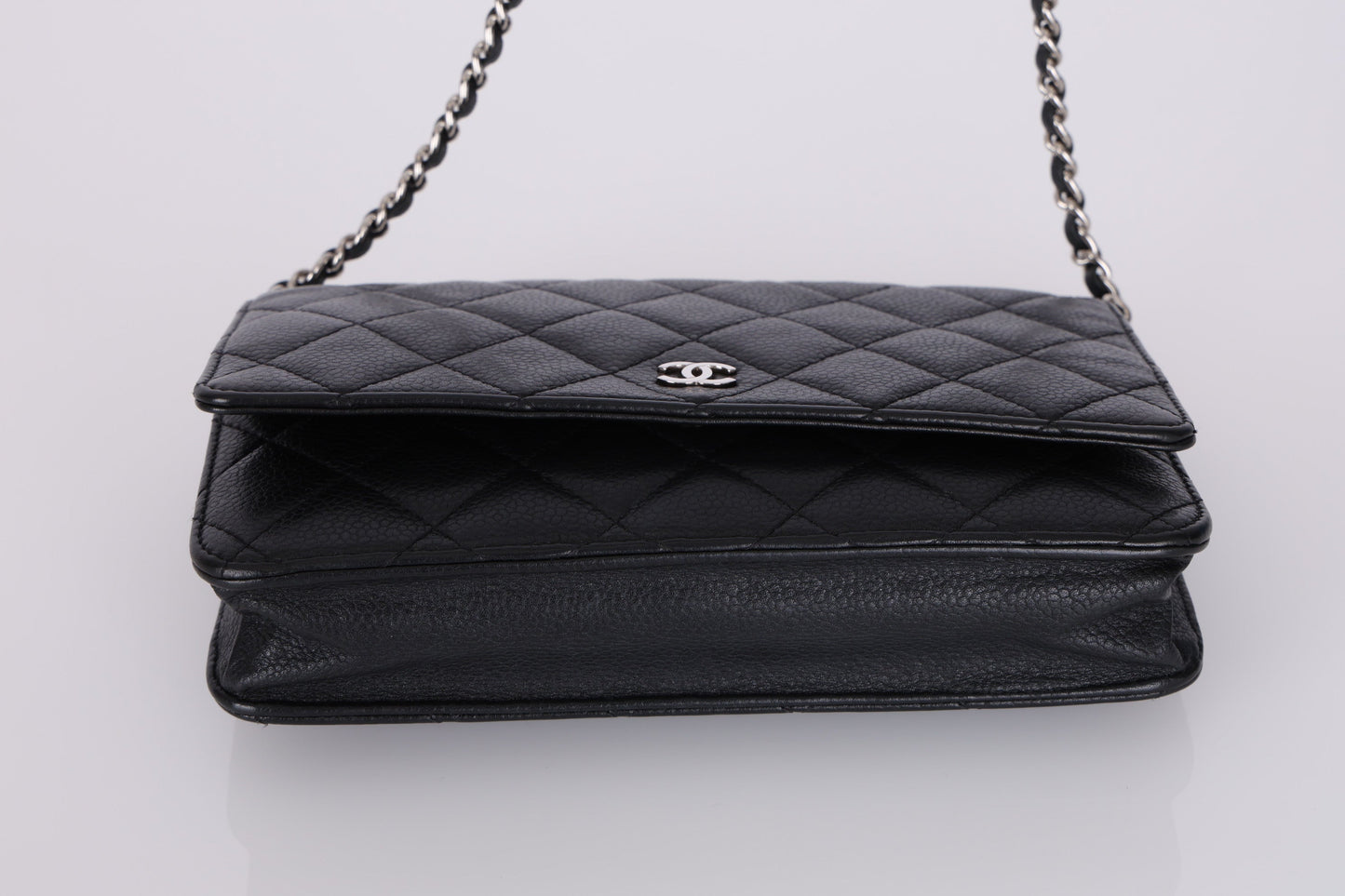 Chanel 2011 Caviar Wallet on Chain