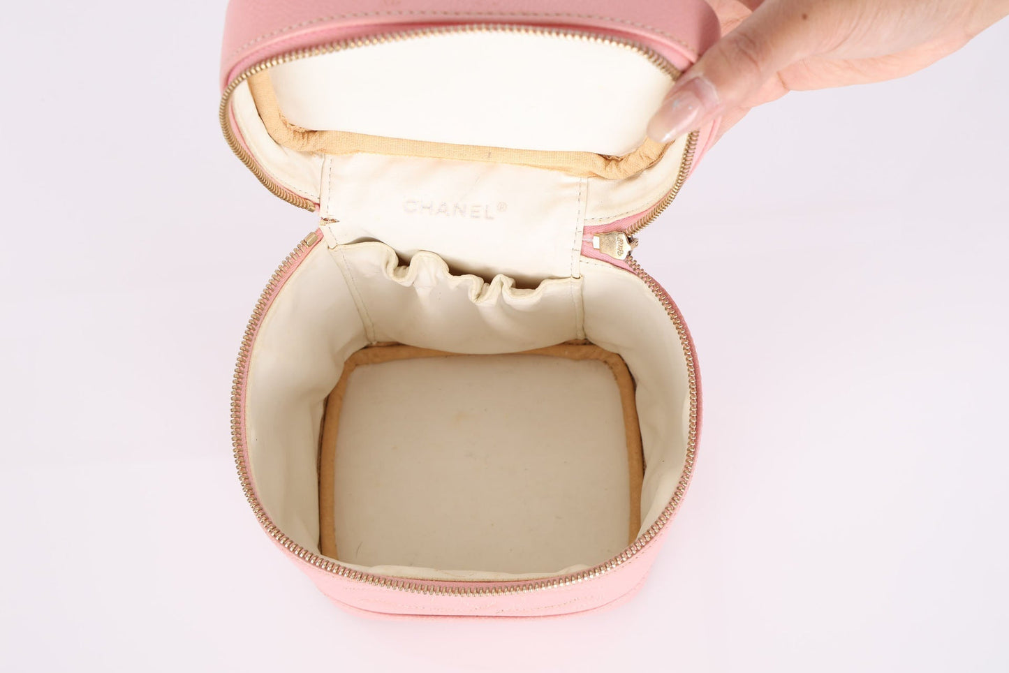 Chanel 2004 Caviar Vanity Bag