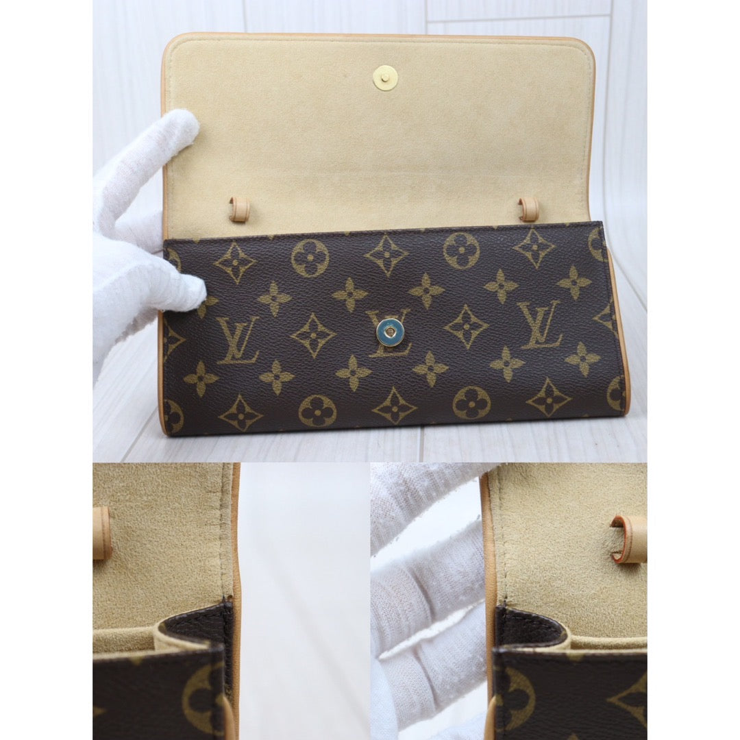 Rank AB｜ LV Monogram Pochette Twin GM Shoulder Bag｜24062702