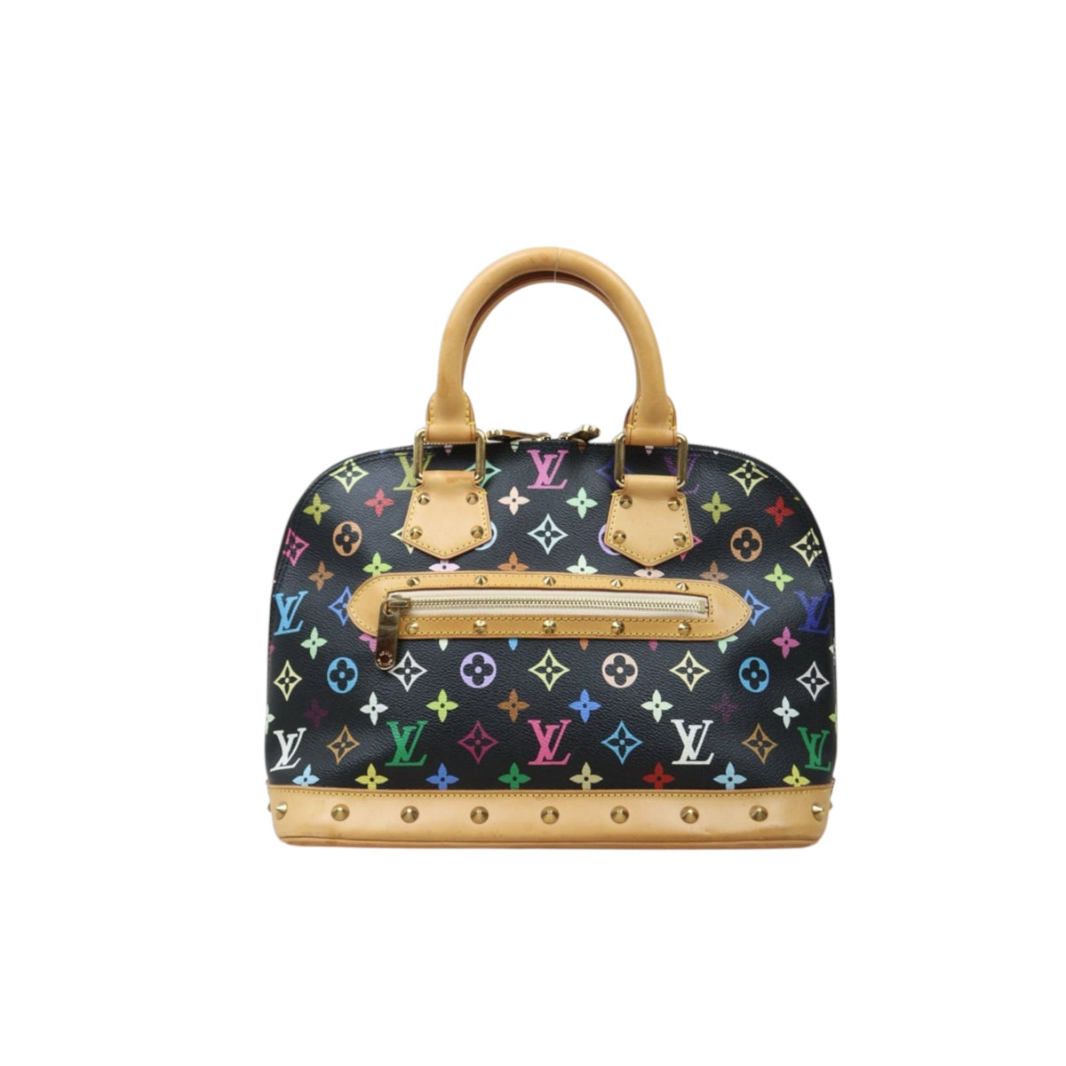 Good ( Rank AB)｜  LV Monogram  Multicolor Alma Black Hand Bag ｜24122619
