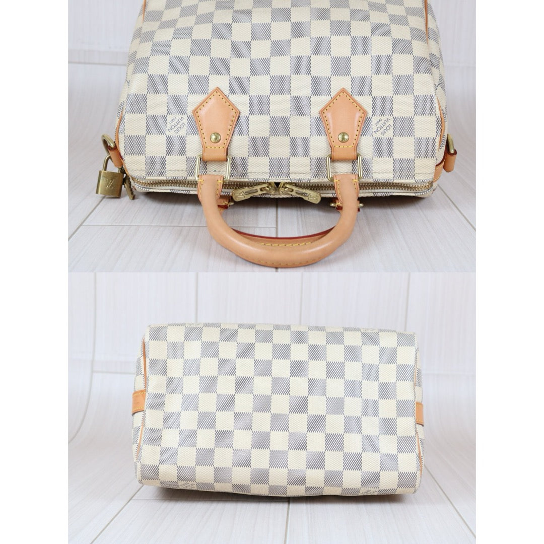 Good ( Rank AB)｜ LV Azul Speedy 25 Hand Bag With Shoulder Strap ｜S24092501