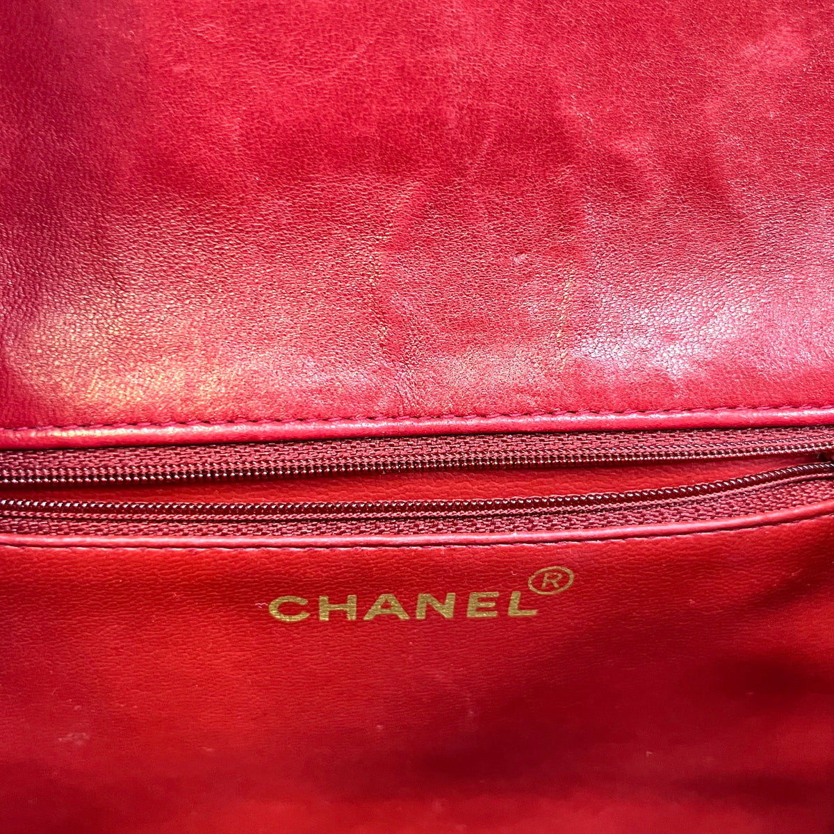 CHANEL Vintage Quilted Envelope Flap Bag