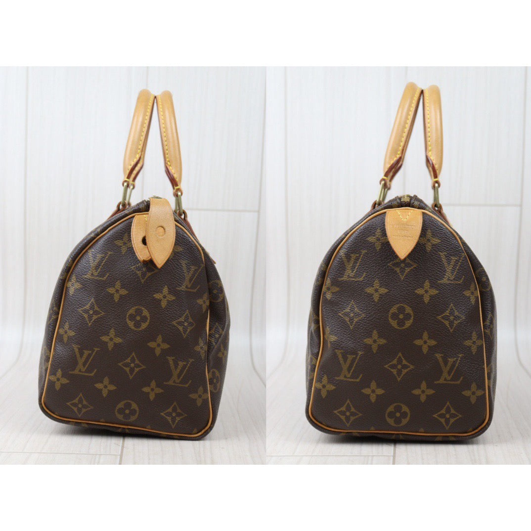 Rank AB｜ LV Monogram Speedy 25 Hand Bag ｜24070915