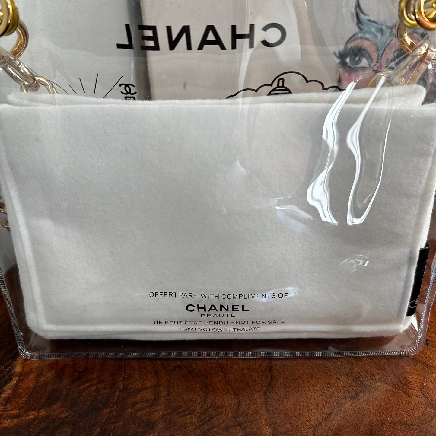 The Clear Swan - Chanel Crossbody/Handbag