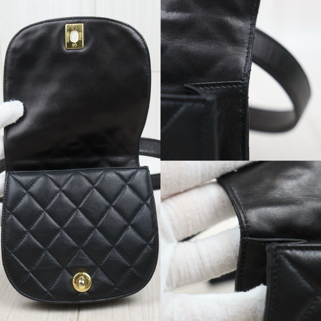 Rank A ｜ CHANEL  Matrasse Lambskin Waist Bag ｜P25051609