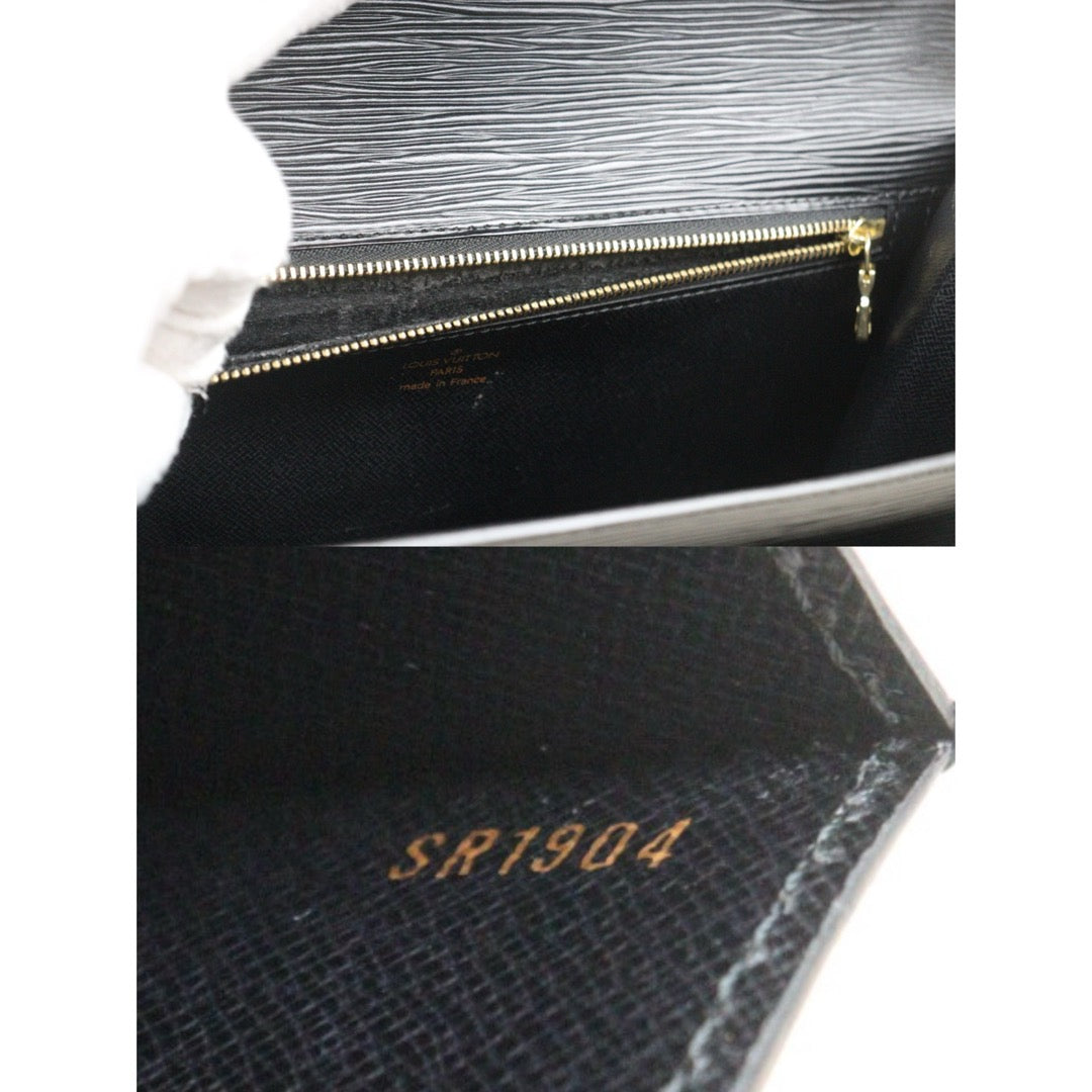 Very Good ( Rank A)｜ LV Epi Monceau28 Black Shoulder Bag ｜24091920