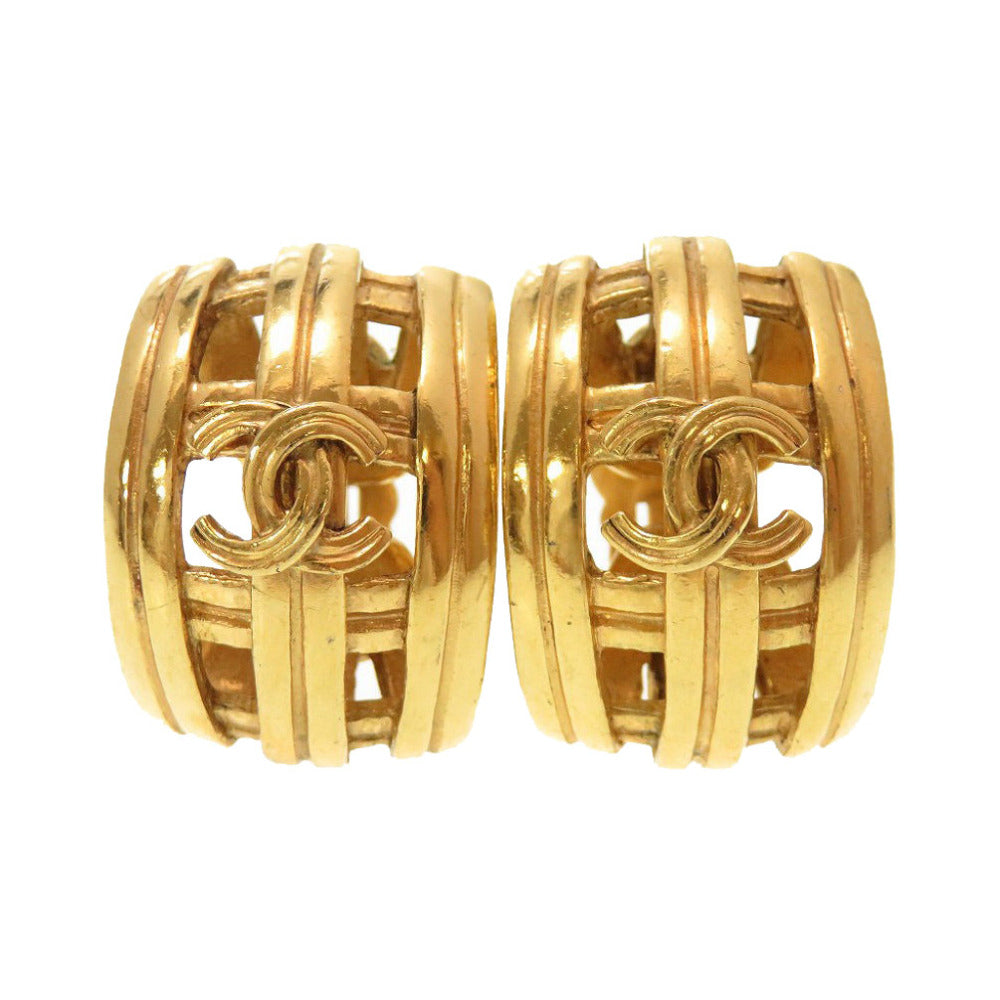 CHANEL Earring metal gold