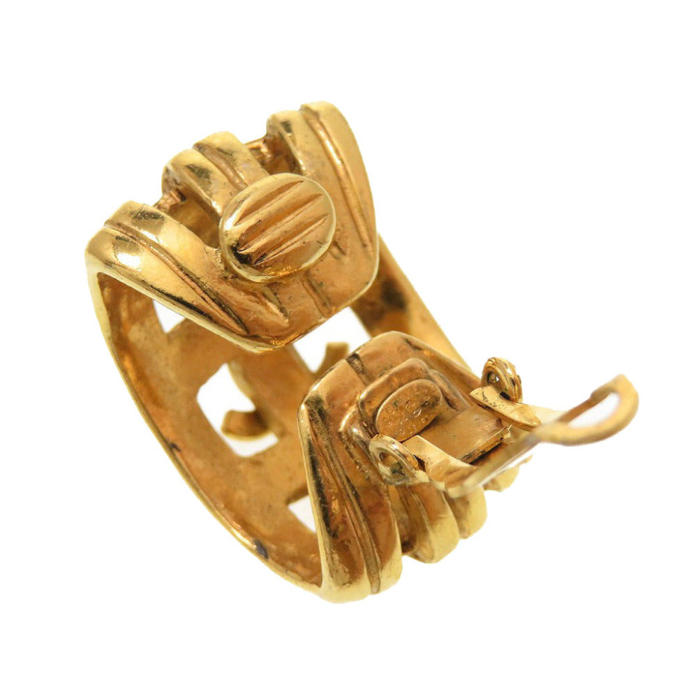 CHANEL Earring metal gold