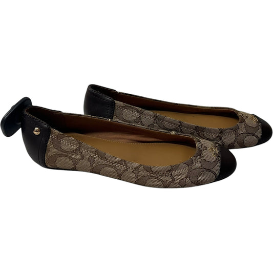 Shoes Designer By Coach In Brown, Size: 6.5