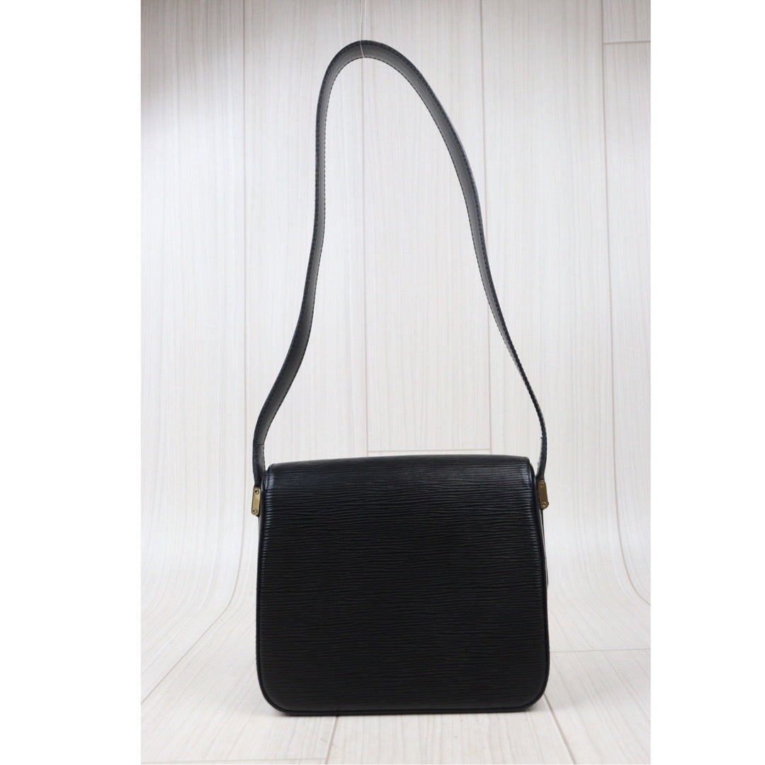Rank A｜ LV Epi Shoulder Bag Black｜24041802