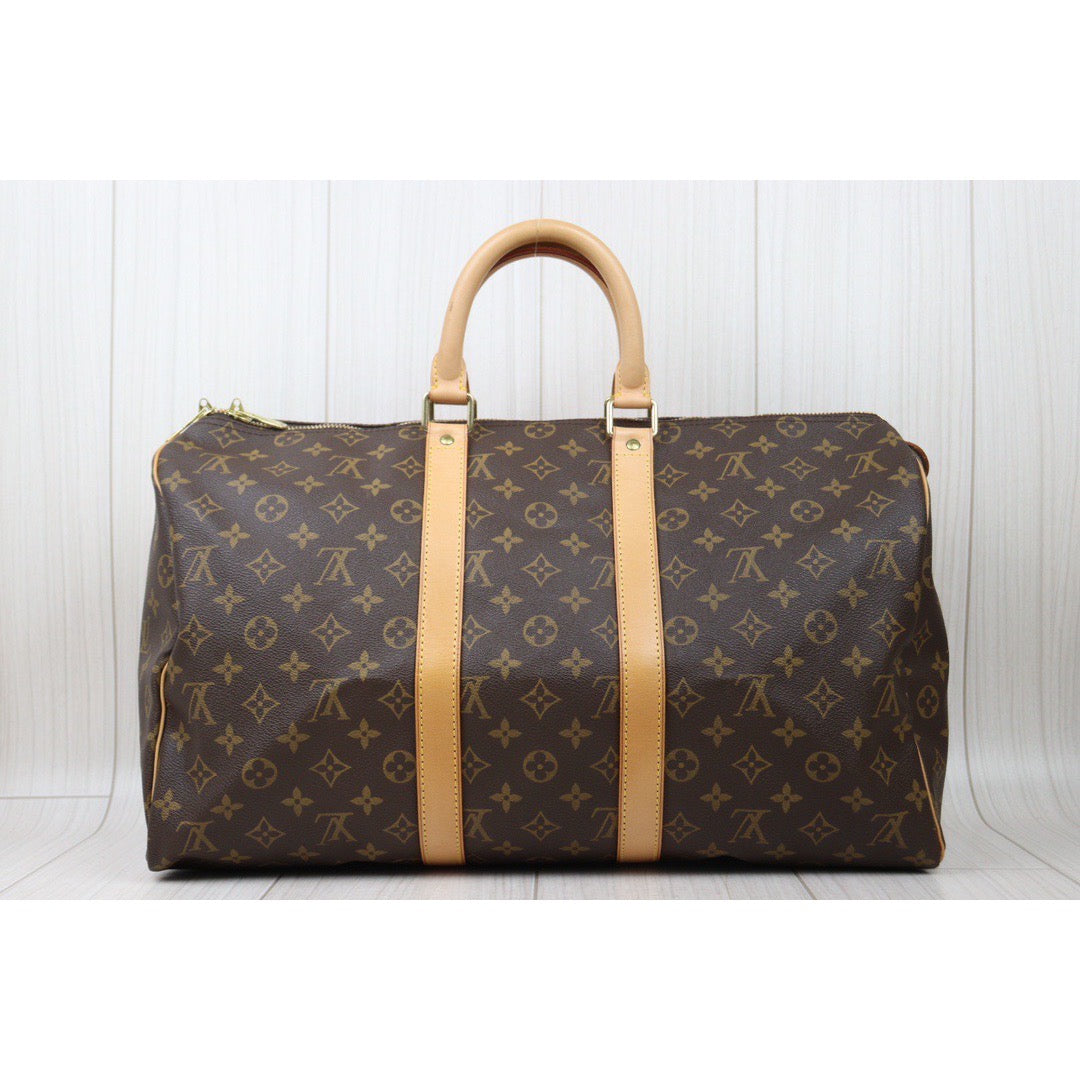 Rank A｜ LV Monogram Keypol Bandrière 45 ｜24062023