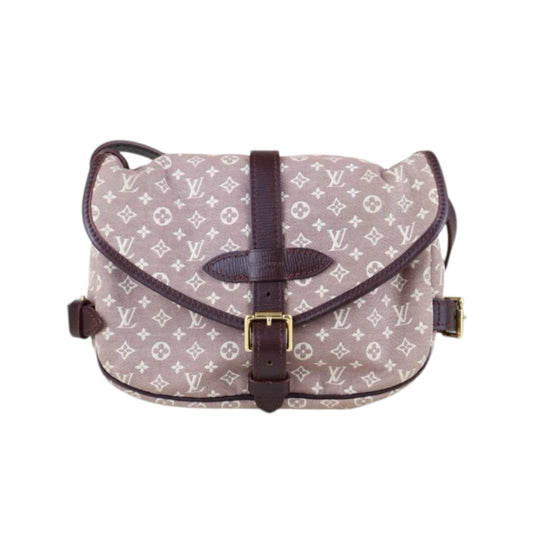 Very Good ( Rank A)｜LV Monogram Mini Run Saumur  Shoulder Bag Canvas Leather ｜H25031801