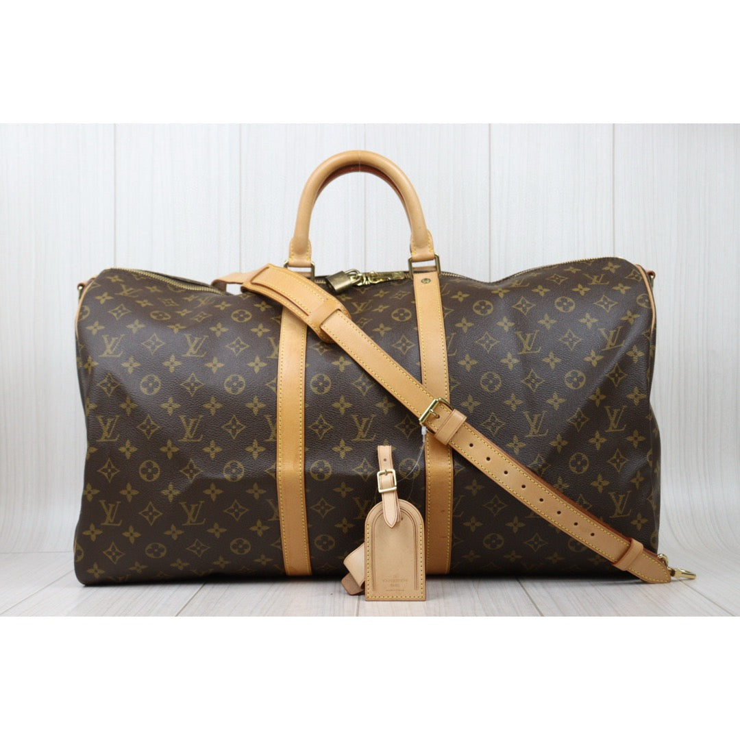 Good ( Rank AB)｜ LV Monogram Keypol Bandrière 55 With Shoulderstrap｜25022009