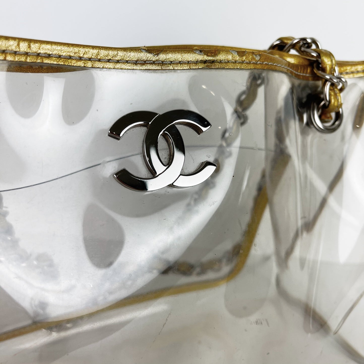 PVC Shopper Tote Clear SHW