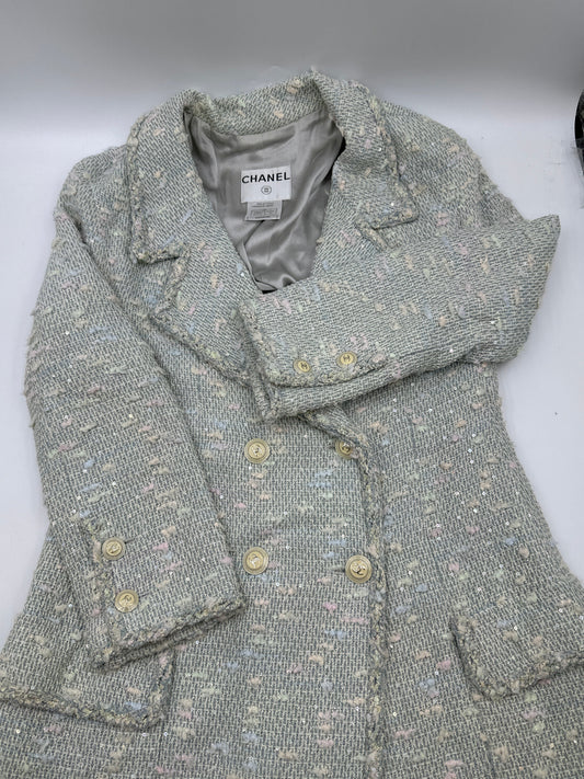 CHANEL 07C BLUE COAT 40 DXBK0294