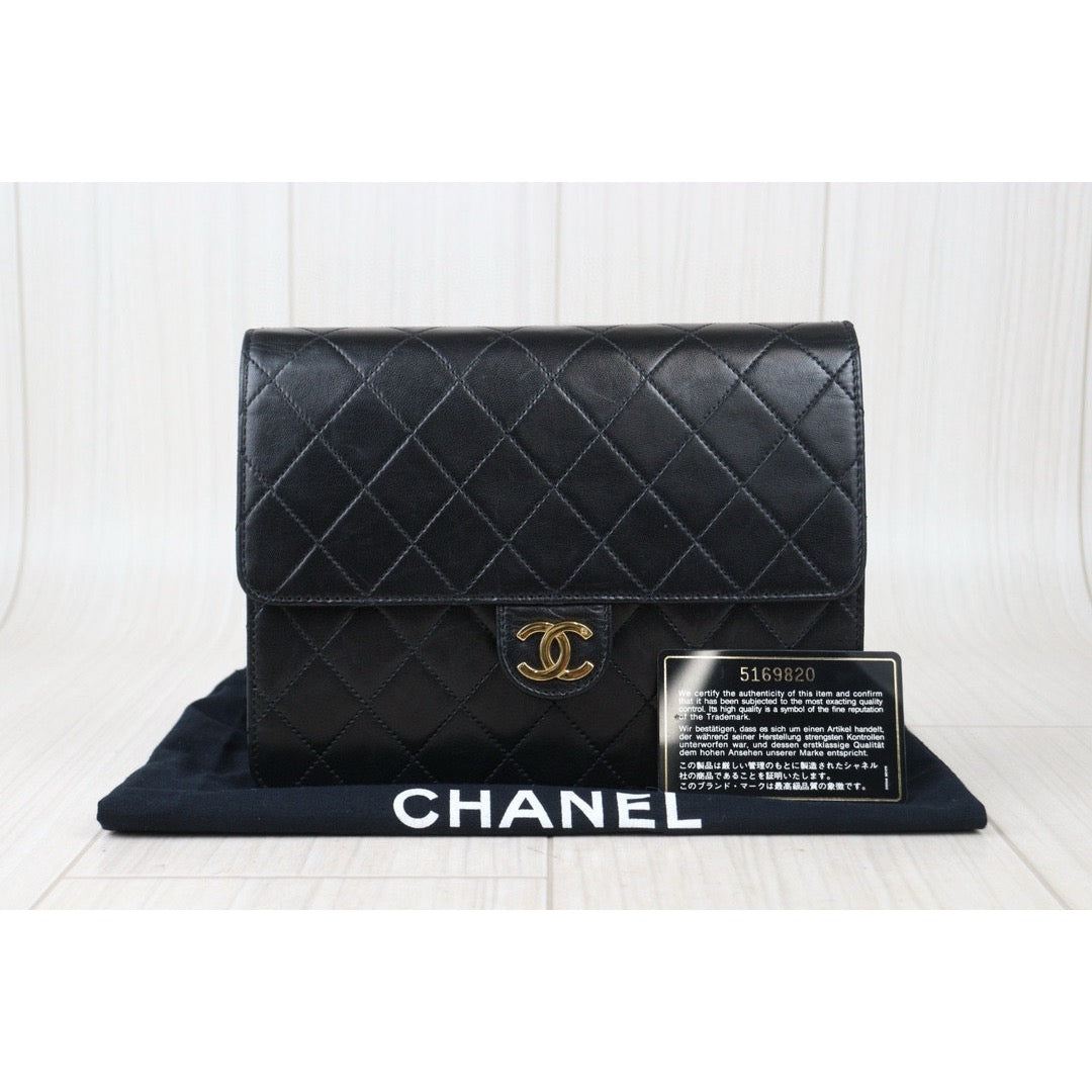Good ( Rank AB)  ｜ CHANEL  Lamb Skin Chain CF 22 Shoulder Bag Made in 1997-1999Year ｜W24080910