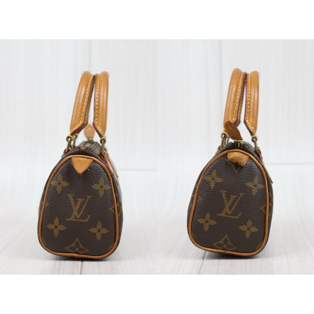 Good ( Rank AB)｜ LV Monogram Mini Speedy Handbag With Shoulderstrap｜25042111