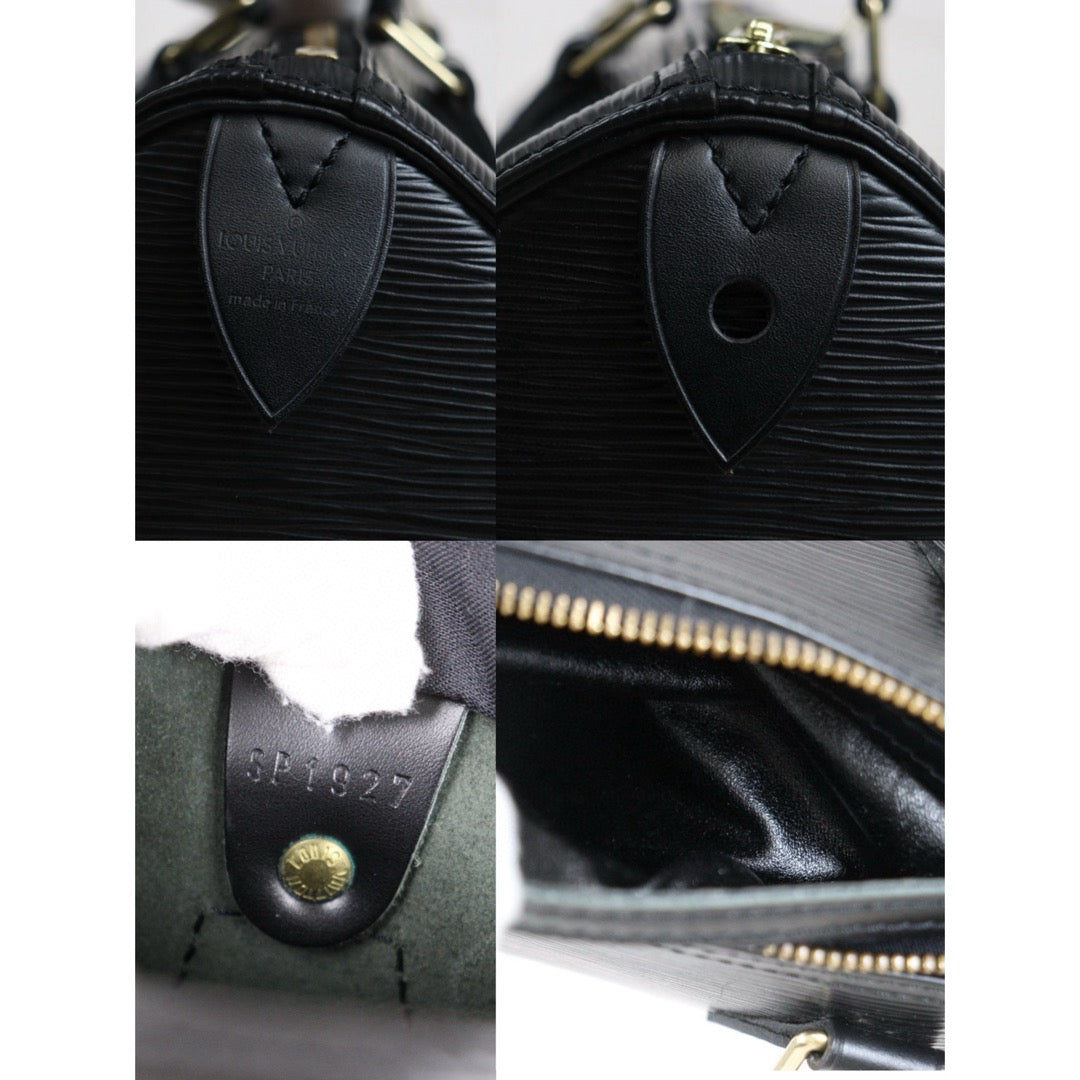 Very Good ( Rank A)｜ LV Epi Speedy 25 Hand Bag Black｜25031812