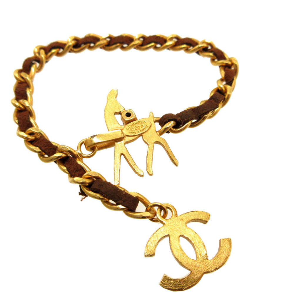 CHANEL bracelet metal gold