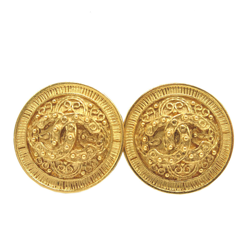 CHANEL Earring metal gold