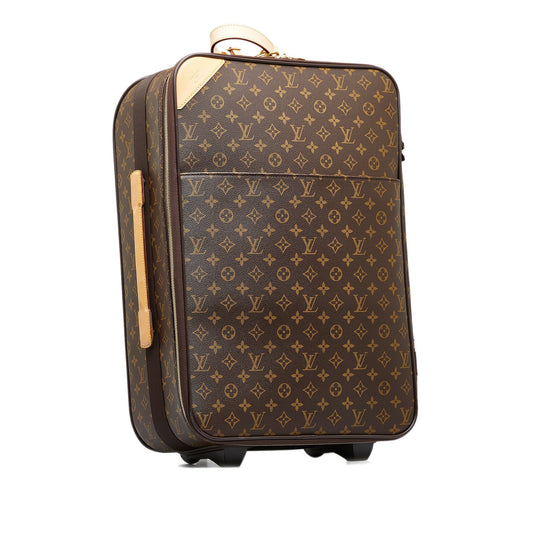 LOUIS VUITTON Monogram Pegase 55 Travel Bag
