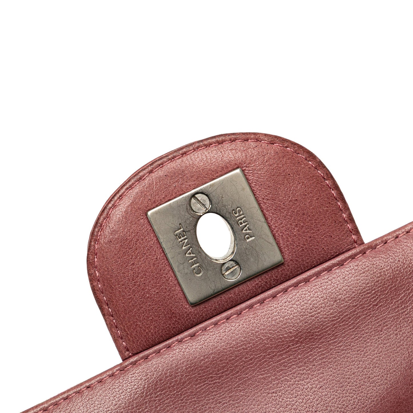 Pink Chanel Nylon New Travel Line East West Flap Shoulder Bag