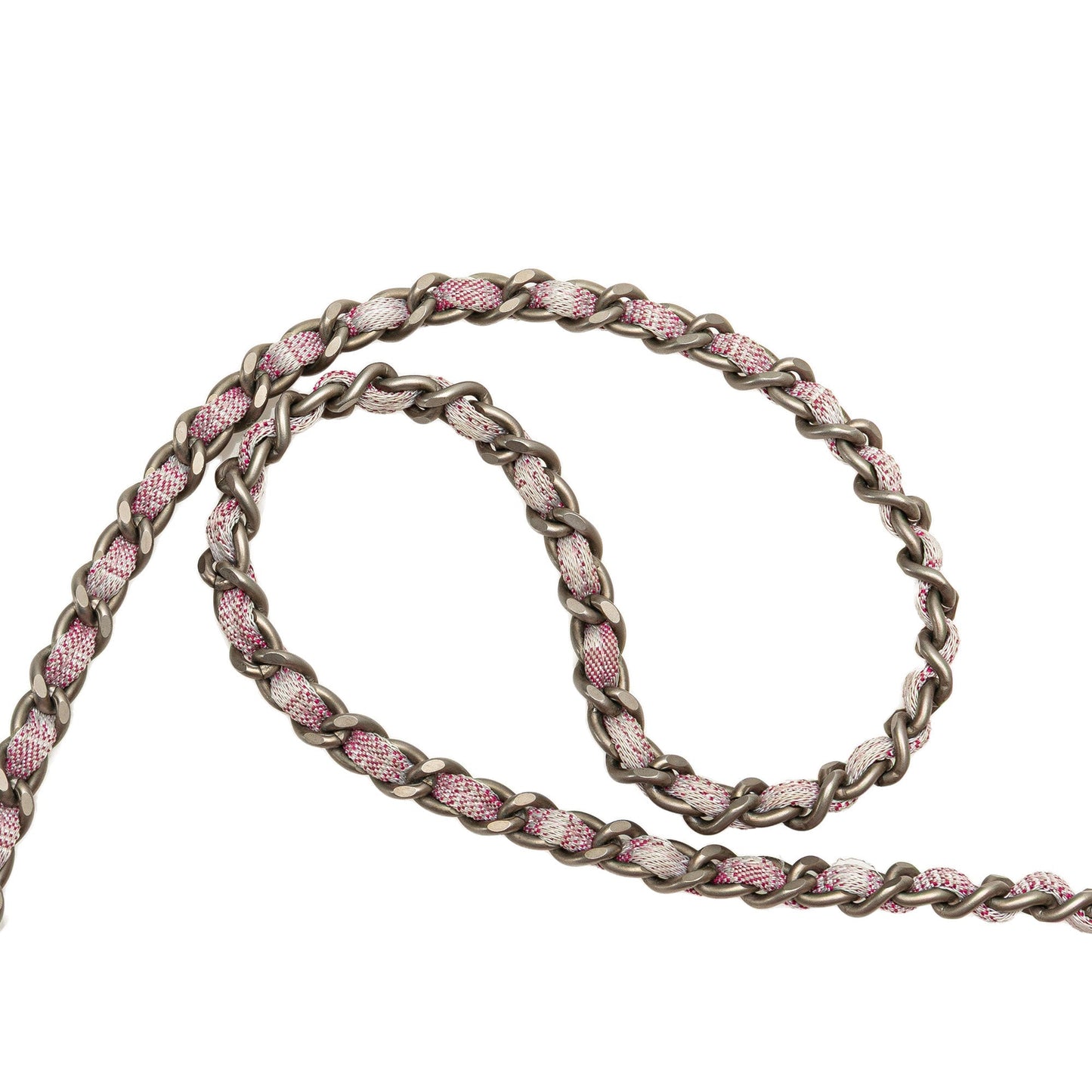 Pink Chanel Nylon New Travel Line East West Flap Shoulder Bag