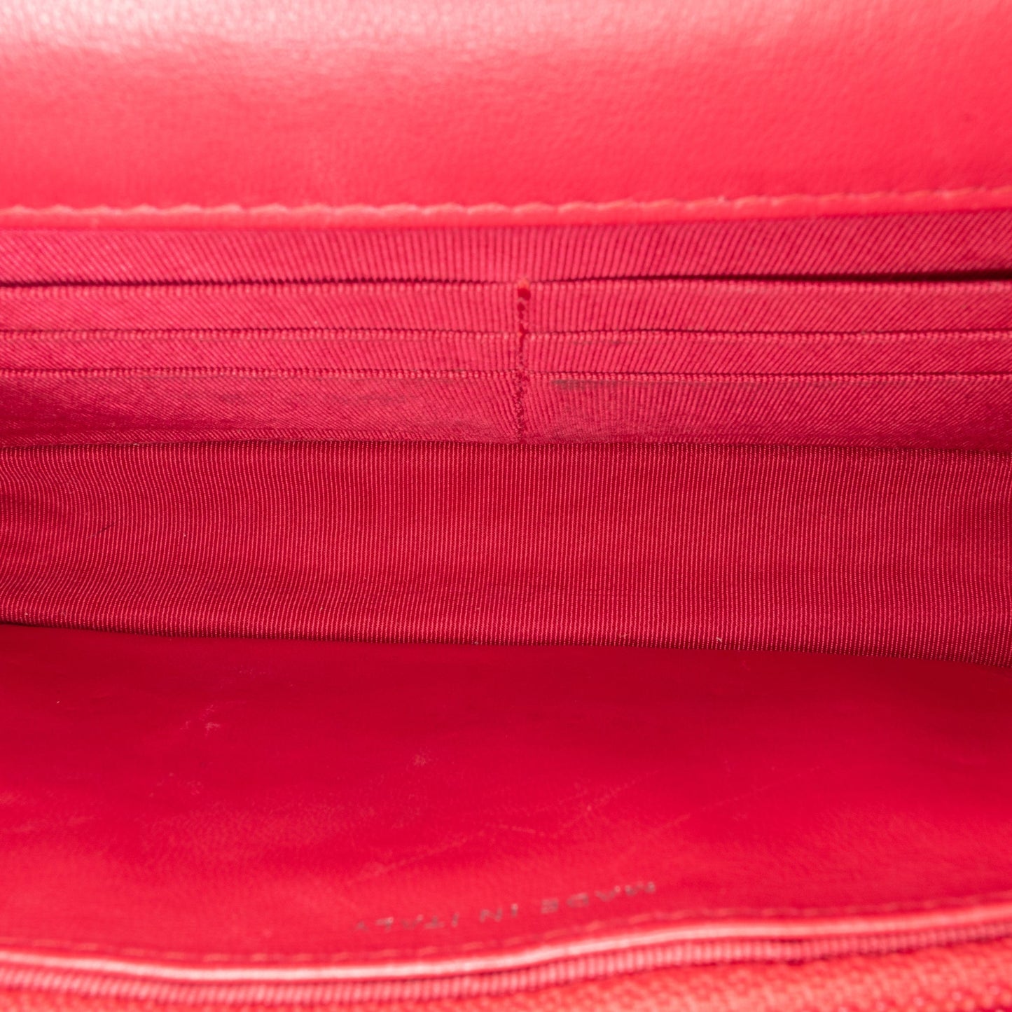 Pink Chanel Classic Lambskin Wallet on Chain Crossbody Bag