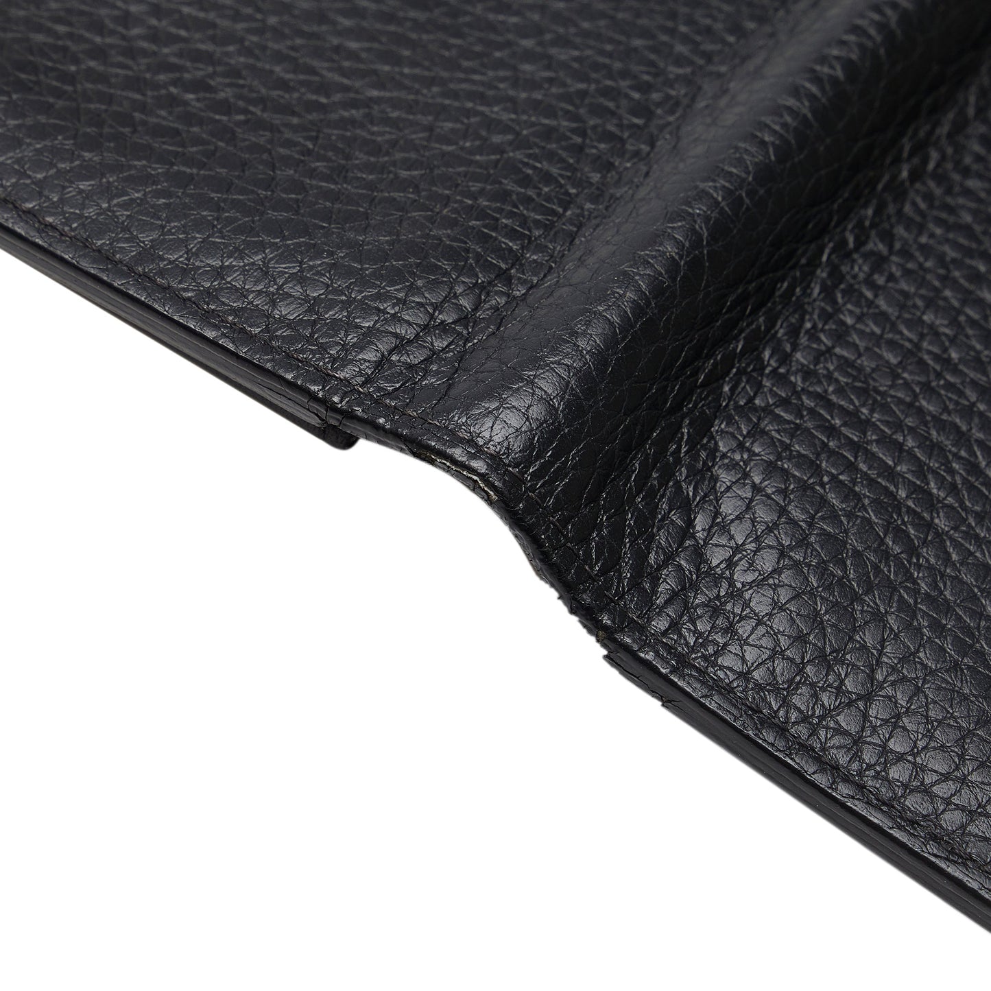 LOUIS VUITTON Taurillon Clemence Brazza Long Wallets