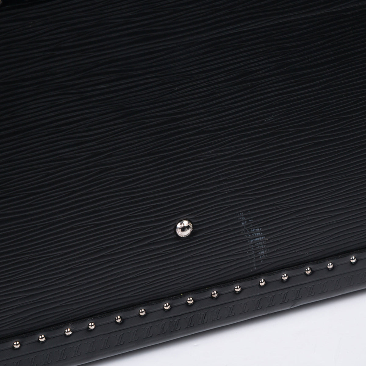 Epi Black Leather Trunk