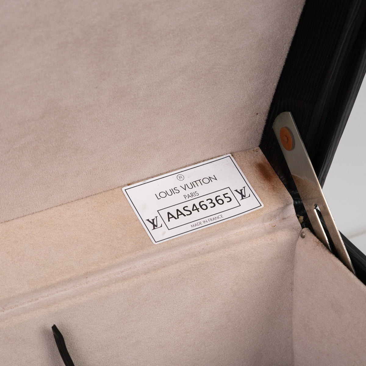 Epi Black Leather Trunk