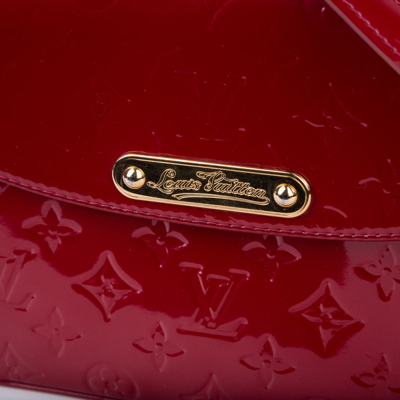 Patent shoulder bag