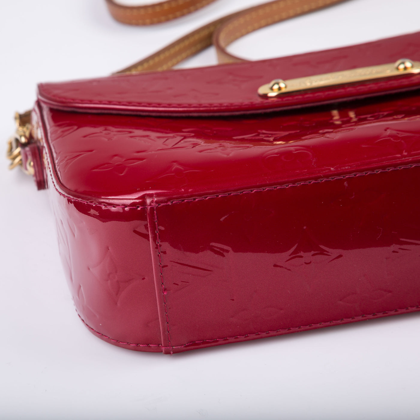 Patent shoulder bag