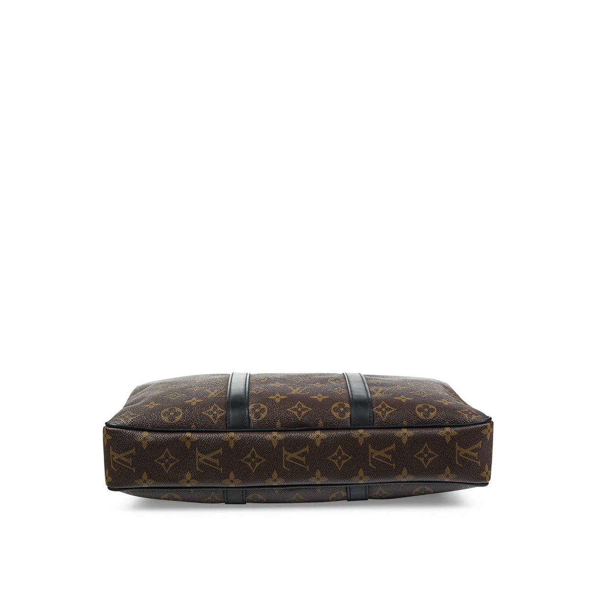 Monogram Macassar Porte Documents Voyage PM