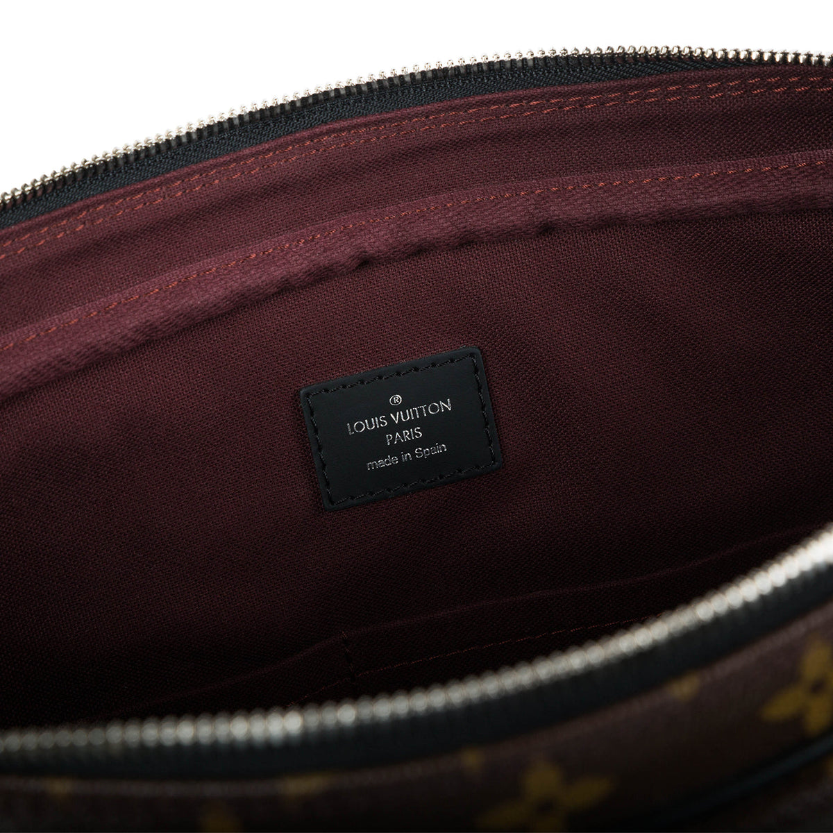 Monogram Macassar Porte Documents Voyage PM