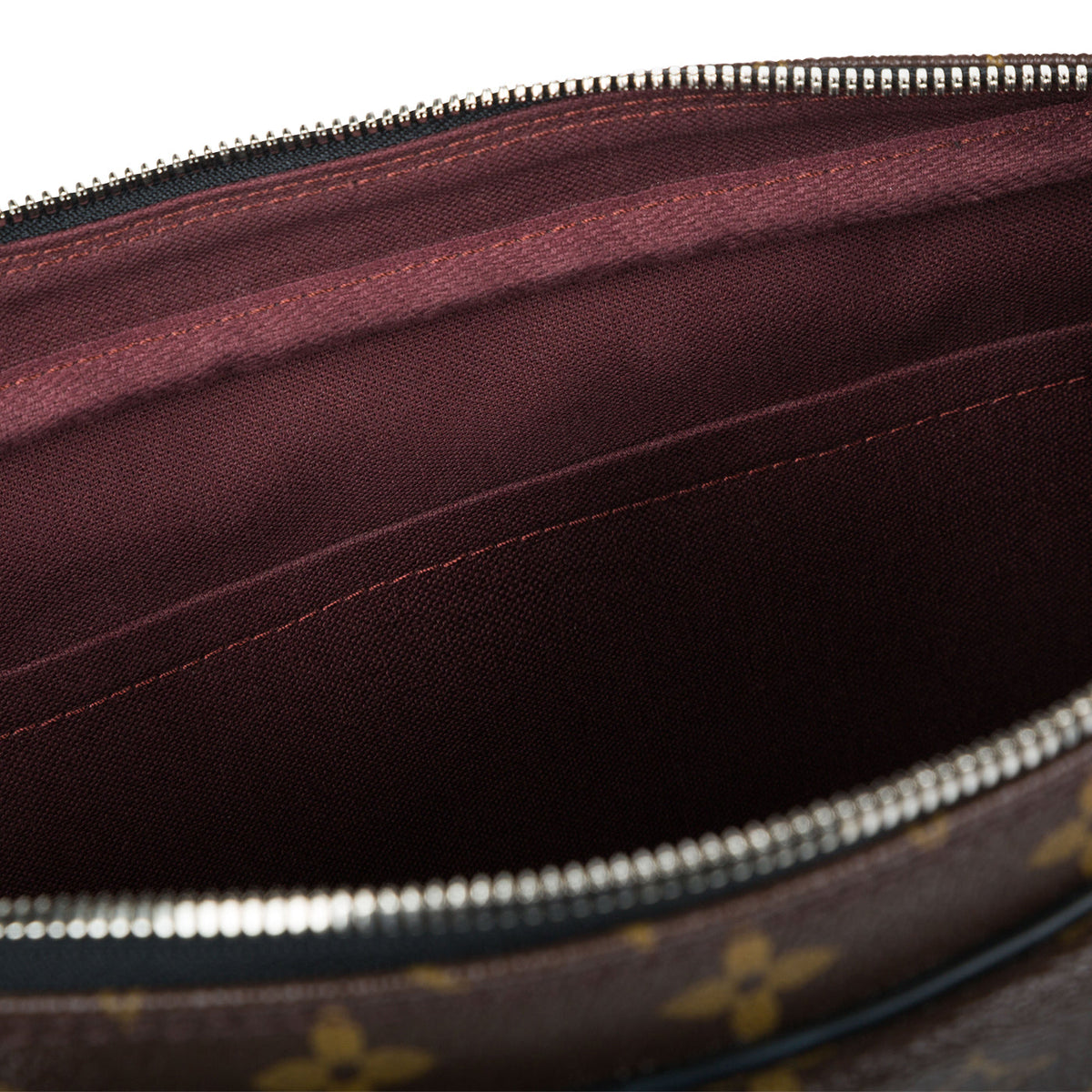 Monogram Macassar Porte Documents Voyage PM