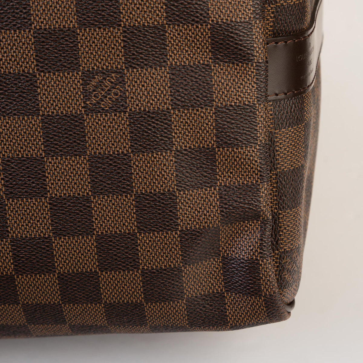 Keepall 45 Bandoulière Damier Ebene