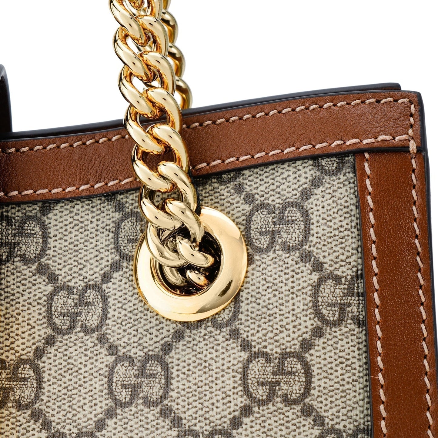 (WMNS) GUCCI Padlock GG Bag Small-Size Brown 498156-KHNKG-8534