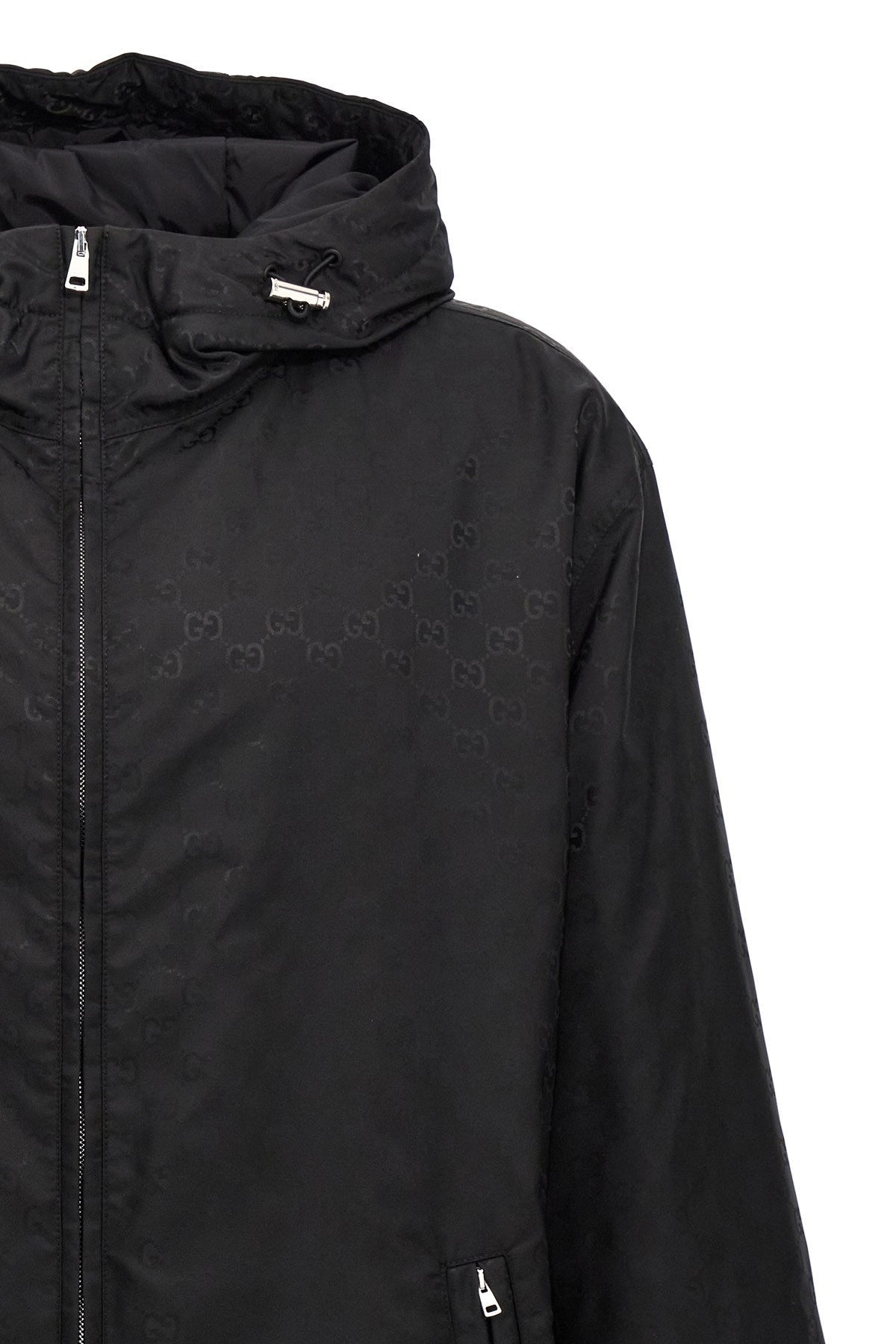 Gucci Men 'Gg' Long Down Jacket