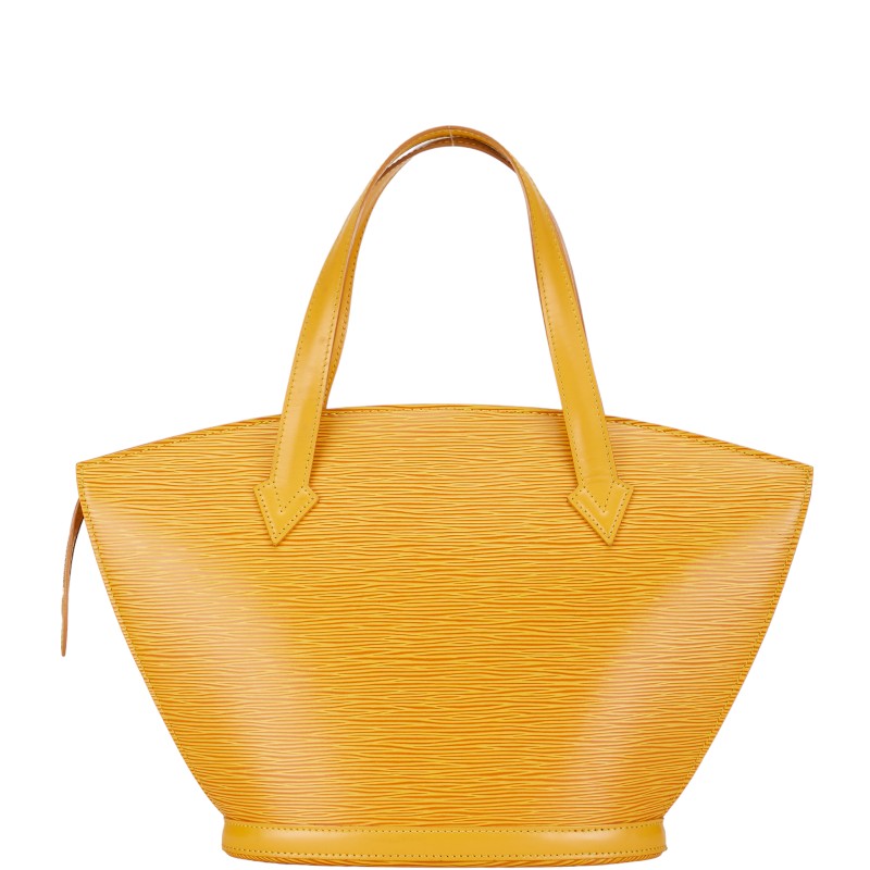Louis Vuitton Epi Saint Jacques Handbag M52279 Tasili Yellow Leather  Louis Vuitton