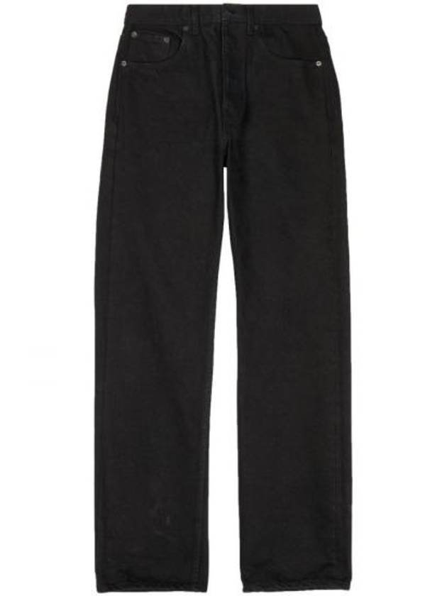 Luxury Balenciaga  Relaxed Jeans Black