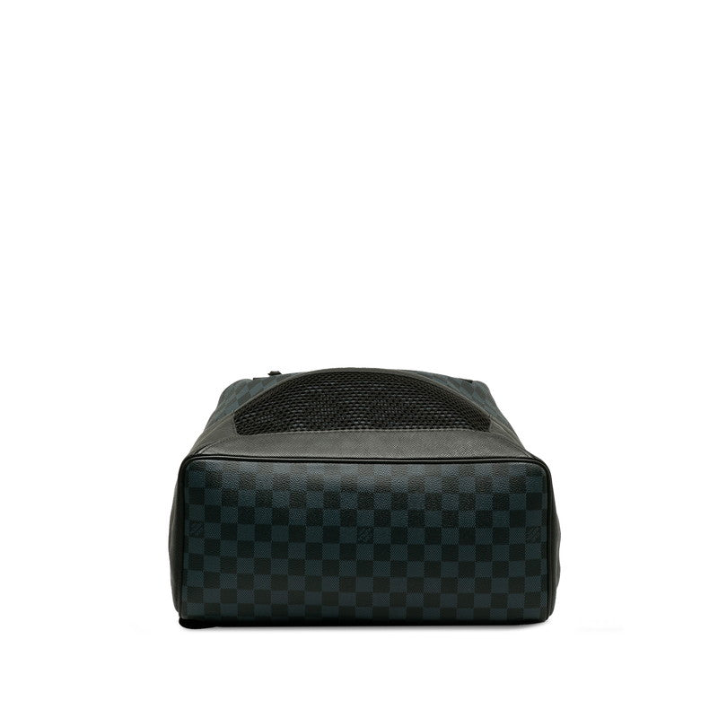 Louis Vuitton Cobalt Match Point Hybrid Rucksack N40013 Navi Black PVC Leather Men Louis Vuitton