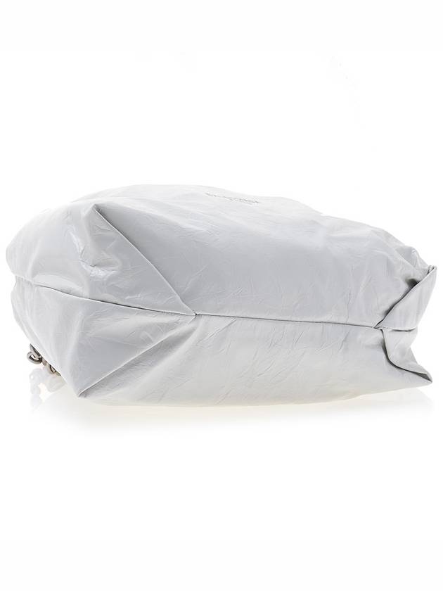 Luxury Balenciaga  WoMen's Crush Small Tote Bag Optic White
