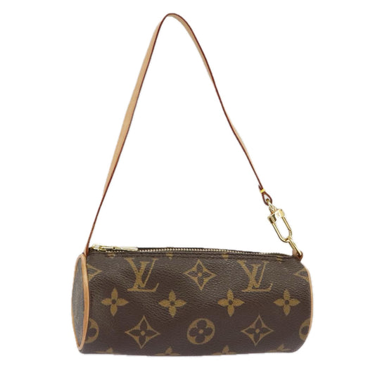 Louis Vuitton Mini Baby Papillon  Canvas Clutch Bag
