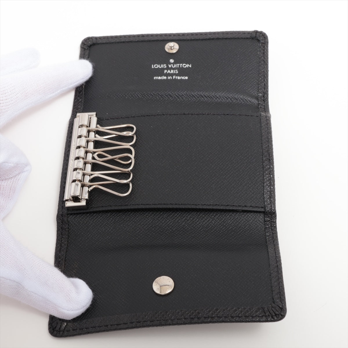 Louis Vuitton Taiga Multicle 6 M30500 Noir Keycase