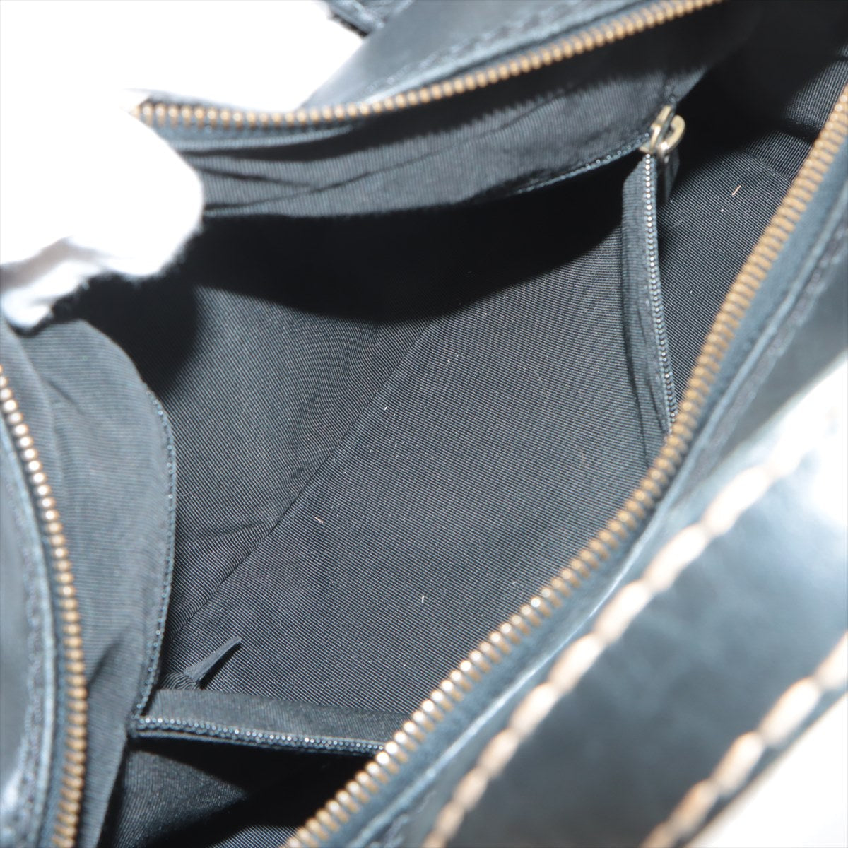 Chanel Wild Stitch  Handbag Black Gummetal G  6th